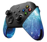 eXtremeRate PlayVital Pegatina de Silicona para Xbox Series X/S - Adhesivo Antideslizante de Agarre, Piel de Goma Texturizada para Mando, Mejora el Control y Comodidad (Nebulosa Azul)