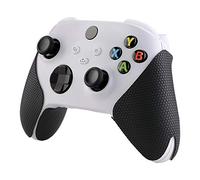 eXtremeRate PlayVital Pegatina de Silicona para Xbox Series X/S - Adhesivo Antideslizante de Agarre, Piel de Goma Texturizada para Mando, Mejora el Control y Comodidad (Negro)