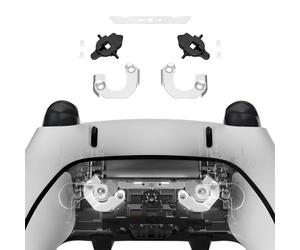 eXtremeRate Repuestos Magnético de Paleta Trasera Kit para ps5 Edge Control Metal Elemento Magnético Pieza de Reparación para Botones Traseros Accesorios para ps5 Edge-Sin Paletas Traseras