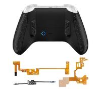 eXtremeRate Victor X Remap Kit para Xbox Series X/S Mando 6 Perfiles Modos & Carcasa Trasera & Rieles Laterales Rediseñados & 4 Botones Traseros para Xbox Core-No Incluye Control(Salpiaduras Negras)