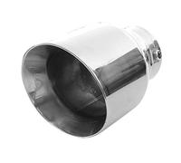 Extremidad De Escape Trim Car End Pipe Silenciador Deportivo Acero Inoxidable Ø 57mm Cromo Universal