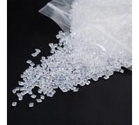 Extremidades de pegamento de queratina de fusión transparente italiana Pellets Granules para hacer pelucas Extensiones de cabello con punta de uña/I (50 g)