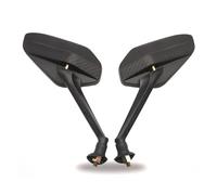 Extremo barra mango Espejos Retrovisores Universales Motocicleta Color Negro Para Scooter Eléctrico Para Dio Af27 Para Dax Sh 125 300 Pcx 125