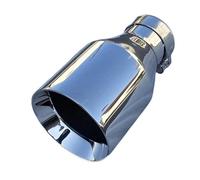 Extremo de Escape Punta de escape de acero inoxidable de 63 mm -89 76 mm-101, tubo de escape para coche, silenciador de acero inoxidable, 170 cm Punta Escape(76mm-101mm flat)