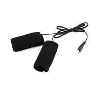 Extremo de Manillar Empuñaduras calefactables para motocicleta, empuñaduras extraíbles con USB, para manillar de moto y motocross, 1 par