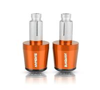 Extremo Del Manillar De La Cabeza Del Manillar De La Motocicleta Para Suzuki BURGMAN 650 400 125 200 AN650 AN400 Skywave 400 AN125 AN200(Orange-Black)