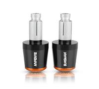 Extremo Del Manillar De La Cabeza Del Manillar De La Motocicleta Para Suzuki BURGMAN 650 400 125 200 AN650 AN400 Skywave 400 AN125 AN200(Black- orange)