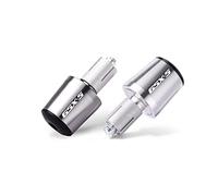 Extremo Del Manillar De La Motocicleta 7/8 "22mm Extremos De La Barra De La Manija Tapones Para Suzuki GSX-S GSXS 125 150 750 1000 GSX-S125 GSX-S750 GSX-S1000(Silver1)