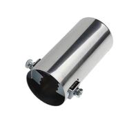 Extremo Escape Automóvil Punta De Silenciador Escape Trasero Redondo Universal Acero Inoxidable Para Coche