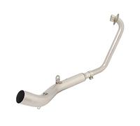 Extremo Escape Motocicleta Completo De 51MM Para ZONTES ZT125 Para ZT 125 U1 G1 2021 2022 Escape De Motocicleta Tubo De Enlace Medio Delantero Con Catalizador Silenciador Escape