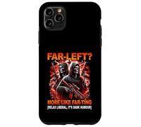 Extremo Izquierdo más como tirarse Pedos Divertido Esqueleto Duro Meme Bootleg Carcasa para iPhone 11 Pro MAX