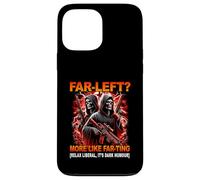 Extremo Izquierdo más como tirarse Pedos Divertido Esqueleto Duro Meme Bootleg Carcasa para iPhone 13 Pro MAX