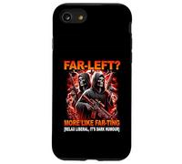 Extremo Izquierdo más como tirarse Pedos Divertido Esqueleto Duro Meme Bootleg Carcasa para iPhone SE (2020) / 7/8