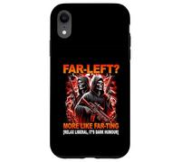 Extremo Izquierdo más como tirarse Pedos Divertido Esqueleto Duro Meme Bootleg Carcasa para iPhone XR