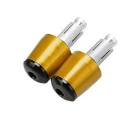 Extremo Manillar Contrapesos Extremo Manillar Motocicleta 7/8'' 22MM Tapas Puños De Manillar para VFR 450 750 800 800X 1200F VFR750F VFR800F VFR1200F(Oro Negro)