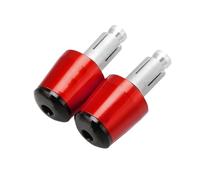 Extremo Manillar Contrapesos Extremo Manillar Motocicleta 7/8'' Puños Manillar Tapa para Aprilia para Shiver 750 900 para Shiver900 para Shiver750 ABS 2007-2023 2024(Rojo Negro)