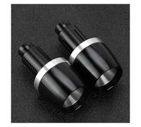 Extremo Manillar para ER-5 2004 2005 ER 5 ER5 2007 2008-2023 2022 2021 Puños Manillar Motocicleta Tapa Extremos Barra Contrapeso Tapón Deslizante(Plata)