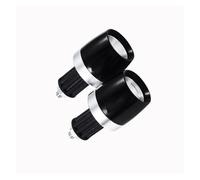 Extremo Manillar para Z 900 Z650 Z900 Z900RS Z900SE 7/8" Tapa De Manillar De Motocicleta Extremos Tapón Deslizante(Plata)