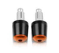 Extremo Manillar Tapón Deslizante Antivibración Puño De Manillar De Motocicleta para CBF 500 600 600S 1000 CBF600 CBF1000 CBF500 CB600S CBF125(Naranja)