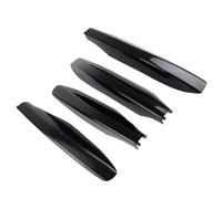 Extremo Portaequipajes Riel 4Pcs Roof Rack Rail End Shell Protection Cover Rack Luggage Rod End Cap Compatible Con Toyota Para Land Para Cruiser Para Prado 2003-2009