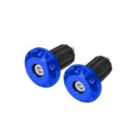 Extremos Barra Manillar Motocicleta Tapones para Tapas Deslizantes | Para Triumph Tapones de extremo del manillar de la motocicleta(AZUL)