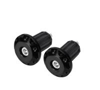 Extremos Barra Manillar Motocicleta Tapones Tapas Deslizantes | Para Victory Tapones de extremo del manillar de la motocicleta(Negro)
