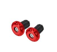 Extremos Barra Manillar Motocicleta Tapones Tapas Deslizantes | Para Victory Tapones de extremo del manillar de la motocicleta(ROJO)