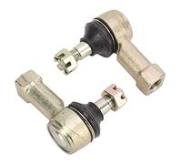 Extremos de barra de acoplamiento de rendimiento, 1 par de juntas esféricas M12xM10 para Stels Guepard ATV 800, pieza de repuesto directa de caucho y acero cromado inoxidable de