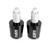 Extremos De Manillar De Motocicleta De 78 Pulgadas Y 22mm, Tapa De Empuñaduras De Manillar, Tapones Silder Antivibración Para SUZUKI GSF650 BANDIT 2007-2012(Black-Black)