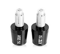 Extremos De Manillar De Motocicleta Para XTZ 750 XTZ750 SUPER TENERE 1989-1996 22MM Manillar Grips Cap Anti Vibration Silder Plugs(Black-black1)