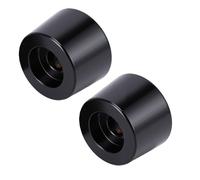 Extremos de Manillar Mecanizados por CNC para R 1200 1250 GS | Construcción duradera de aluminio, elegante revestimiento negro, agarre cómodo, conducción optimizada
