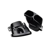 Extremos de tubo para escape de coche Un Par Para Mercedes Para Benz Para CES-Class W205 W212 Para W222 W213 Tubo De Escape De Fibra De Carbono Garganta Cola(Glossy Surface)