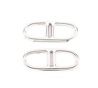 Extremos De Tubo Tubo Escape Garganta Trasera Coche Para Mercedes Para Benz GLA/GLB Clase H247 2020-2023 Pegatina Embellecedora Cubierta Marco Punta Silenciador (Color : Plata)