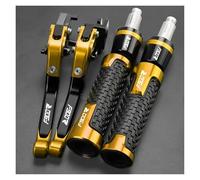 Extremos del Manillar Palancas De Embrague Freno para Moto B-M&W F900R F900 RF 900 R, Extremos Empuñaduras Manillar 7/8" Y 22 Mm(Gold)