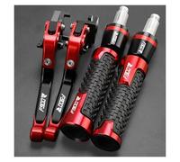 Extremos del Manillar Palancas De Embrague Freno para Moto B-M&W F900R F900 RF 900 R, Extremos Empuñaduras Manillar 7/8" Y 22 Mm(Red)