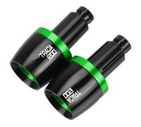Extremos del Manillar para Ducati Multistrada1200 2010-2016 2015 2014 Tapa De Manillar Universal para Motocicleta, Tapón Contrapeso Deslizante(Vert)