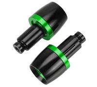 Extremos del Manillar para Honda CB600 para Hornet CB 600 1998-2006 2005 2004 2003 Puños Manillar para Motocicletas, Extremos, Tapa, Contrapeso, Tapón Deslizante(Vert)