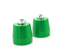 Extremos del Manillar para Kawasaki para Ninja 250 Z250 para 400 Z400 Puños para Manillar De Motocicleta, Tapones Decorativos(Vert)