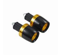 Extremos del Manillar para Lambretta G350 X300 G 350 X 300 2025 Contrapesos para Manillar Puños De Tapón(Gold)