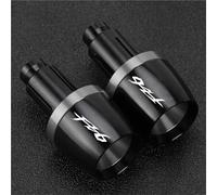 Extremos del Manillar para Yamaha FZ6 para Fazer FZ6R FZ6N FZ6S 2004-2007 2008 2009 2010 Tapa De Manillar Universal para Motocicleta, Tapón Deslizante Contrapeso(Grey)