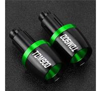 Extremos del Manillar para Yamaha TDM900 TDM 900 2004-2018 2019 2020 2021 2022 2023 Tapa De Manillar Universal para Motocicleta, Tapón Deslizante Contrapeso(Vert)