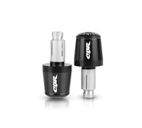 Extremos Manillar Para CBR 600 900 929 954 RR 1000 1100 599 919 CBR600 F1 F2 F3 2023 2024 Puños De Manillar De Motocicleta Tapones Extremo Tapa Manillar Topes De Manubrios Para Moto(Black black)