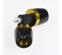 Extremos Manillar Scooter 31mm Ancho Negro Extremos Manillar(Gold and black)