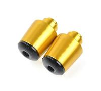 Extremos puños Manillar para CBR1000RR Cbr650r CBR 1000rr CBR 650r Accesorios Motocicleta CNC Puños De Manillar Tapa De Manillar Tapones Extremo(Oro)