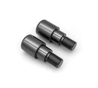 Extremos puños Manillar para XJ6 FZ1 FZ6 FZ6N MT-07 MT09 XSR900 XSR700 FZR600 7/8 "CNC Extremos De Barra Motocicleta Contrapesos Tapa De Manillar 16mm(Gris)