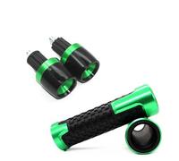Extremos puños Manillar Puños De Manillar De Motocicleta para Hornet CB599 CB600F CB600 CBF1000 CB1100 CB400 CB919 CBF1000 CB125F CB500 CB190R(B-Verde)
