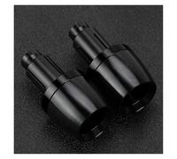 Extremos puños Manillar Puños Manillar CNC Motocicleta Tapa Extremos Manillar Contrapeso Tapón Deslizante para XLV 600 650 700 750 para TRANSALP XL600V XL650V XL700V(Negro)