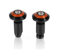 Extremos puños Manillar Tapones Extremo De Puños De Manillar CNC Motocicletas para F 900 R XR 2019-2020 S 1000 XR R 1200 1250 GS ADV R1250GS R1200GS(Naranja)