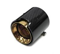 Extremos tubo escape coche 1 Pieza Para M2 F87 M3 F80 M4 F82 F83 Tubo De Escape Modificado Silenciador Puntas Boquilla ID 70 Mm(Carbon I)