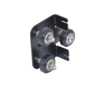 Extruder Back Support Metal Plate with Pulley 3D Printer Hotend Extruding Back Plate